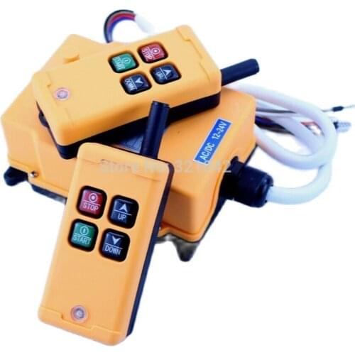 HS-4 Industrial Remote Control 4 keys 1 receiver+ 2 transmitter