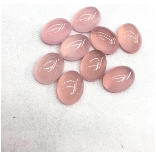 Wholesale 2pcs/lot Pink Carnelian Agates Bead cabochons,10x14mm 12x16mm 13x18mm 15x20mm,Oval Gem sotne Cabochon Ring Face
