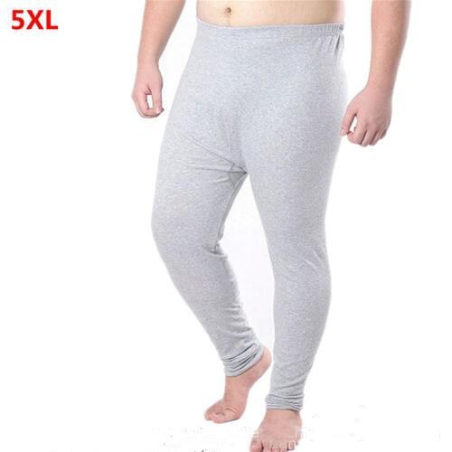 Middle-aged and old mens modal autumn Modal soft close-fitting large stretch long johns big size mens long underwear