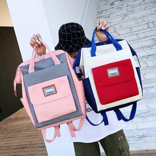 Desigual Backpack Children Book School Bags For Girls Nylon Large College Backpack For Teenagers Boys Schoolbag laptop Mochila