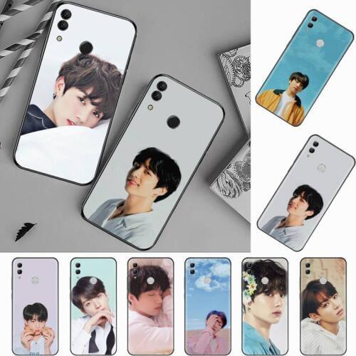 Jungkook Korea male singer Soft Phone Cover For Huawei Honor view 7a5.45inch 7c5.7inch 8x 8a 8c 9 9x 10 20 10i 20i lite pro