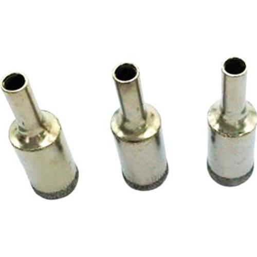 3 PCS 16mm Diamond Coated Hole Saw Drill Bits Cutter Saw Core Drill Bit Glass Tile Ceramic Marble Granite Ceramic Rock Drilling
