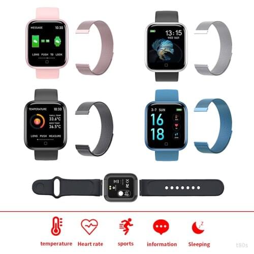 New Smart Watch Body temperature detection IP67 waterproof Call Reminder Monitor Sports Fitness For XiaoMi Phone Smartwatch
