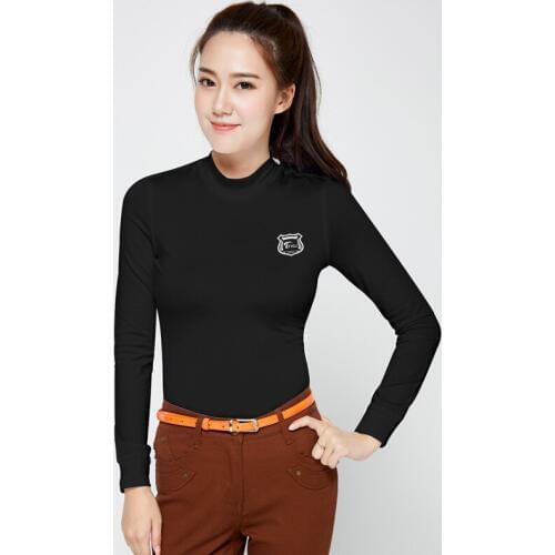 Women Golf Clothing Ladies Long Sleeve Training T Shirts Winter Slim Sport Underwear Clothes Outdoor Golf Clothes D0700