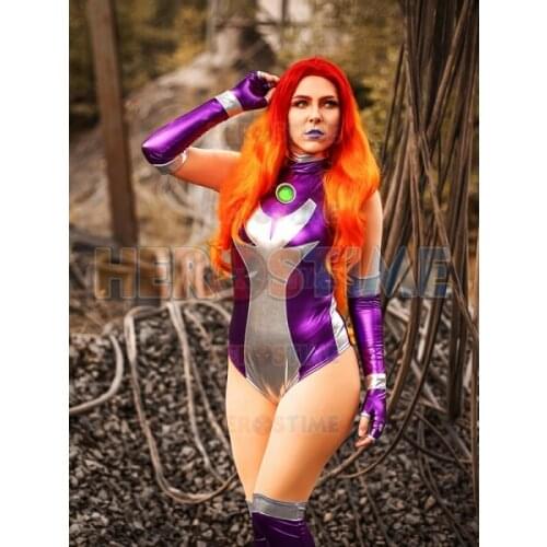 Woman Cosplay Costume Shiny Metallic Superhero Costume Lady Zentai Suit Hot Sale Halloween Costumes for Woman Freeshipping