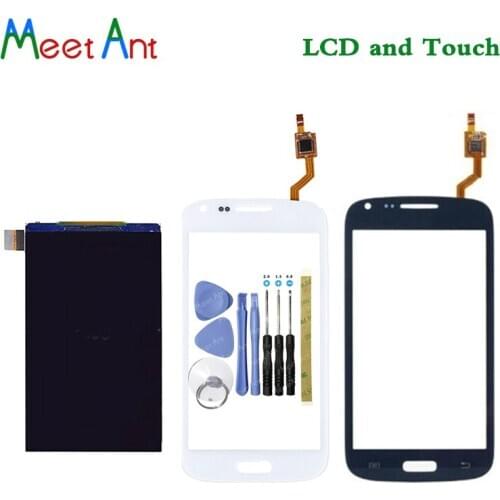 New AAA Quality 4.3'' For Samsung Galaxy Core i8260 i8262 Lcd Display With Touch Screen Digitizer Sensor