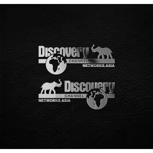 2pcs Metal Sticker Badge Discovery Sticker For 1/10 Rc Crawler Car Trx4 Defender Bronco Axial Scx10 90046 Wrangler D90 D110