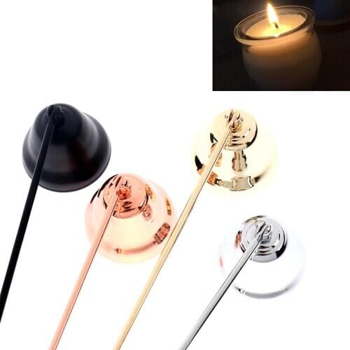 Bell Shaped Scented Candle Snuffer Trimmer Oil Lamp Candle Fire Extinguisher