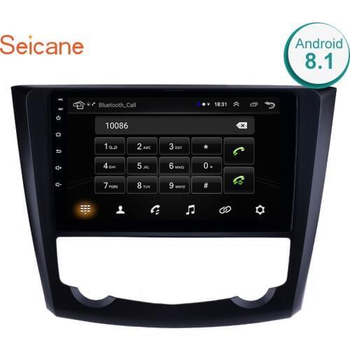 Seicane Android 8.1 9" 2Din Car Radio For 2016 2017 Renault Kadjar GPS Wifi Multimedia Player HD Touchscreen Head Unit Stereo