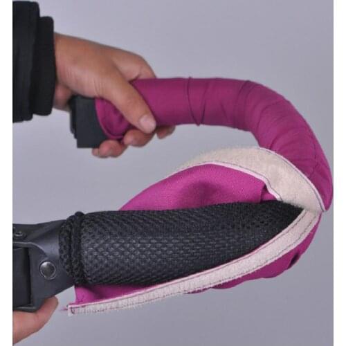 Stroller Oxford Fabric Handle Bar Bumper Bar Cover Carriage Front Handle Cleaning Bumper Bar Cover Baby Pram Pushchair