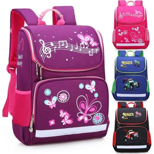Children School Bags Orthopedic backpack For Girls Boys Waterproof Backpacks 3 sizes Book bag Toddler Knapsack Mochila escolar