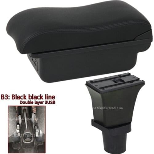 For Citroen C1 armrest box Interior Parts special Retrofit parts Car Armrest Center Storage box