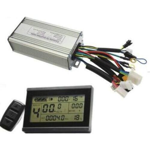 Ebike 24V 36V 48V 500W Controller 25A Brushless With LCD3 Electric Bicycle Display