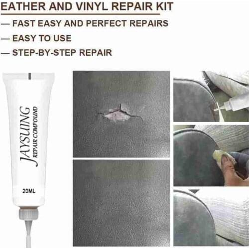 Car Care Kit Liquid Leather Refurbish Repair Cream Advance Leather Repair Gel Car Seat Home Leather Complementary Repair Paste
