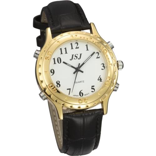 French Talking Watch For The Blind And Elderly Or Visually Impaired People Montre Parlante avec Alarme