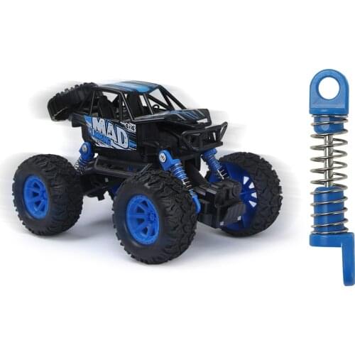 2 Colors Alloy Climbing Car Toy Diecast Off-Road Metal Car Model Pull Back Function Powerful Driving Vehicles for Children Gift