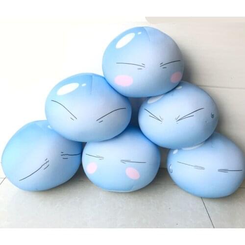 30cm Blue That Time I Got Reincarnated as a Slime Plush Doll Stuffed Pillow Toy Coplay Decor Collectible Birthday Gifts for Boys