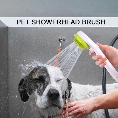 Pet Bathing Tool Comfortable Massager Shower Tool Grooming Shower Cleaning Washing Bath Sprayers Dog Brush Pet Supplies