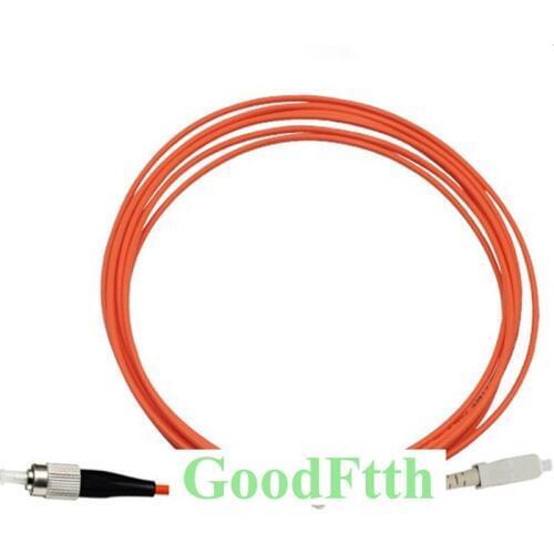 Multimode OM1 62.5/125 Fiber Patch Cords SC-FC Simplex GoodFtth 1-15m