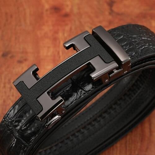 New Mens Belt Male Automatic with Leather and Cowhide Explosive Fashion Male Belt with Youth Trendy Trousers Men Belts