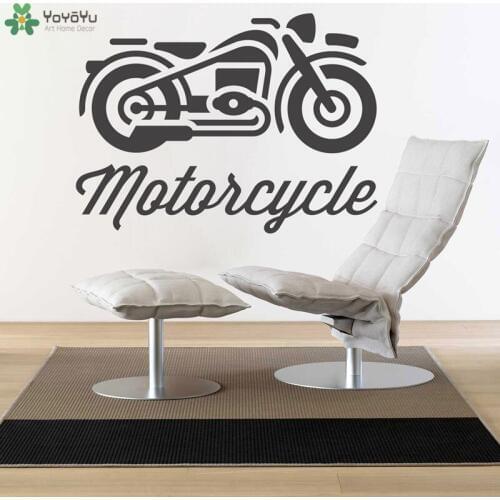 YOYOYU Wall Decal Modern Design Motorcycle Vinyl Wall Stickers Boys Bedroom Sport Cool Poster Livingroom Art Home Decor CY231