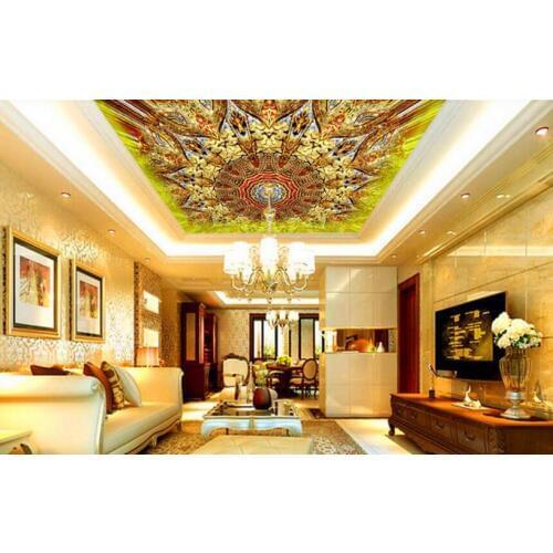 Custom 3D ceiling stereoscopic 3d wallpaper Abstract ornate wall paper for bedroom modern wall papers home decor stereoscopic 3d