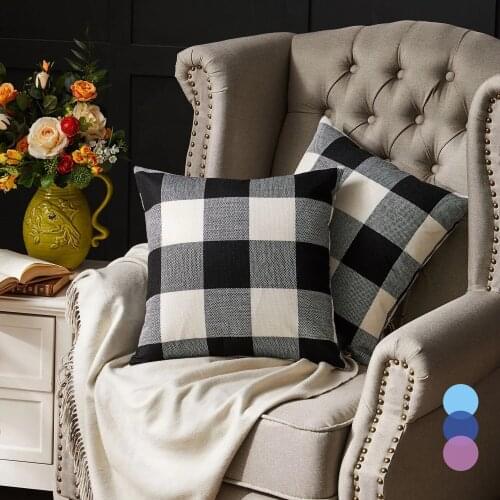 Cushion Cover Buffalo Throw Pillows Decor Home For Sofa Living Room Decoration Housse De Coussin 45x45cm Decorations For Home