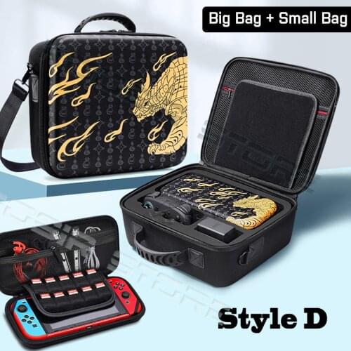 New Nintend Switch Carrying Storage Case EVA Deluxe Protective Big Bag for Nintendo Switch Nintendoswitch Console & Accessories