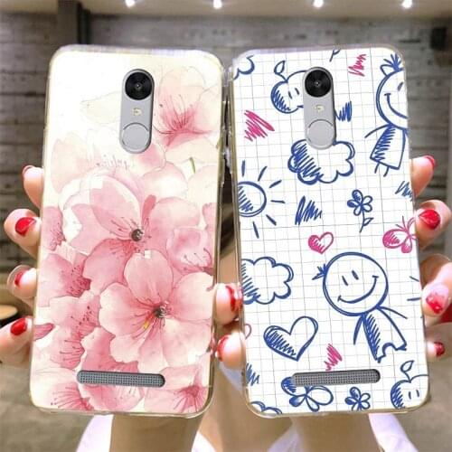 Transparent Cover Phone Case For Leagoo M5 Edge Kawayii Fashion Luxury Shockproof TPU Waterproof