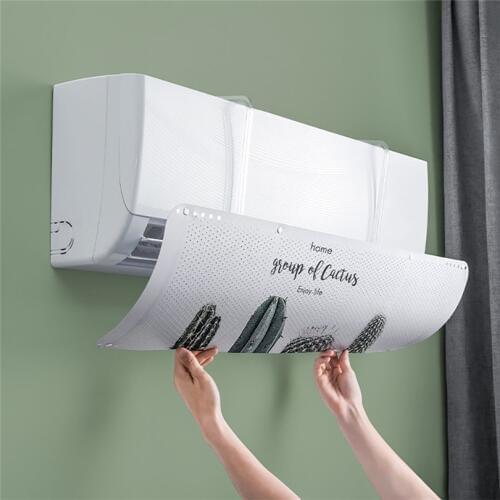 Adjustable Air Conditioning Windshield Wind Deflector Baffle Cover Anti-direct Blowing Air Deflector Household Air Conditioning