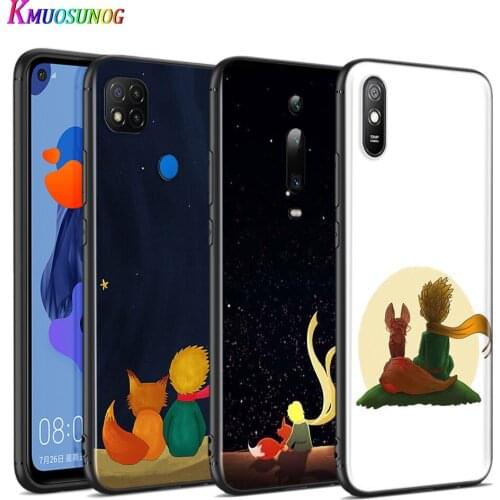 Silicone Cover The Little Prince With The Fox For Xiaomi Redmi 9T 9 9C 9A 9AT 9i 8 8A 7 6 Pro 7A 6A 5 5A 4X Plus Phone Case