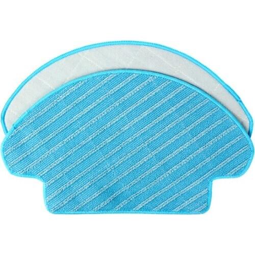 1pcs Replacement Dry Wet Mop Cloth for Ecovacs Deebot DD35 DD33 DD56 Robot Vacuum Cleaner Mopping Pad Rags Spare Parts