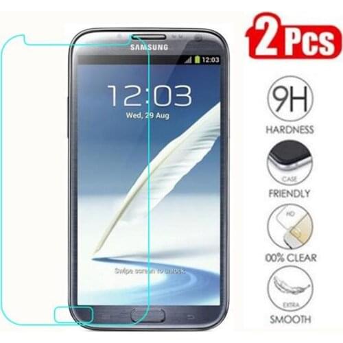 9H 2.5D For Samsung note2 n7100 Tempered Glass For Samsung Galaxy Note 2 II N7100 N7105 Phone Glass Film