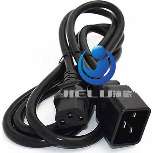 1.8M C13 C20 Power Cord Server UPS Power Cable C19 Female to C20 Male 16A/250V power supply cord 3X1.5mm square Power Wire