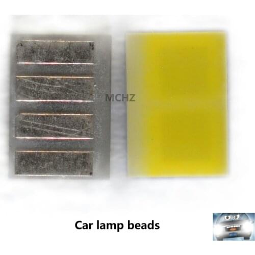 50PCS /lot minimum size 6W EVERLIGHT 3020 Replace osram ZES 3020 3V 6V LED lamp suitable for lighting good Flip chip lumileds H7