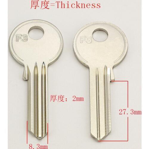 A037 House Home Door Key blanks Locksmith Supplies Blank Keys 25 pieces/lot