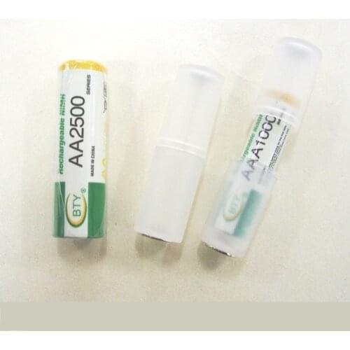 BTY AAA To AA Battery Adapter Battery Storage Box