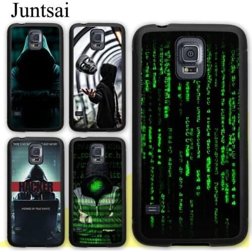 Matrix Hacker Phone Case For Samsung Galaxy A51 A71 A31 A21S A20e A50 A70 M31 M21 S9 S10 S20 Plus Note 20 Ultra