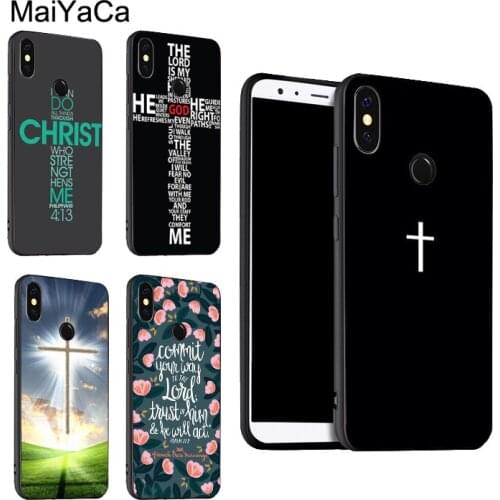 Christian Jesus The Cross Bible Case For Xiaomi Redmi Note 10 Pro 7 8 Pro 8T 9S Note 9 Pro Cover For Redmi 9 9T 9C 9A 8A
