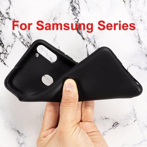 For Samsung Galaxy A11 A21 A31 A41 A51 A71 Case Fitted Capa TPU Soft Silicone Case On Galaxy M11 M21 M31 S10 Note10 Lite Cover