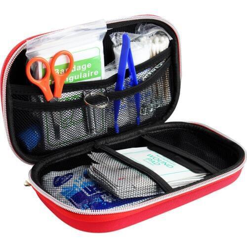 Details about First Aid Kit Emergency Survival Medical Rescue Bag Treatment Case Home Outdoor