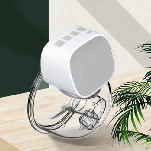 Electric Breast Pump Suction Milker Wearable Portable Silent Suction Pumping Baby Milk New Mom Electric Breast Pump Massage