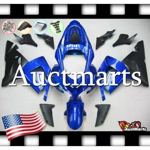 For Kawasaki Ninja ZX10R 2004 2005 04 05 Injection Plastic Fairing Kit (P/N:3d7)