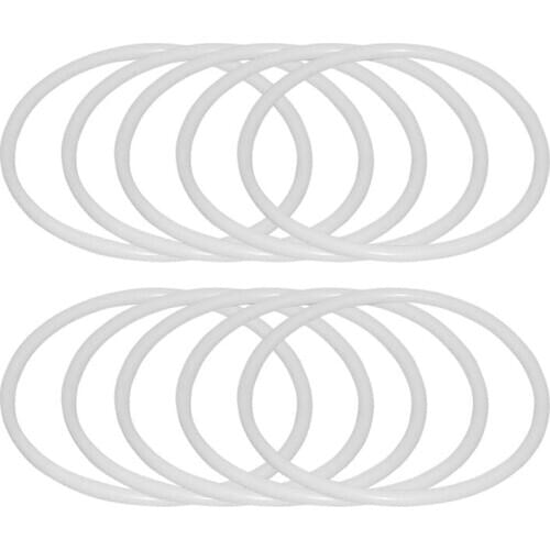 Dreamcatcher Round Hoops White Plastic Circles DIY Dreamcatcher Material Accessories Hanging Decoration