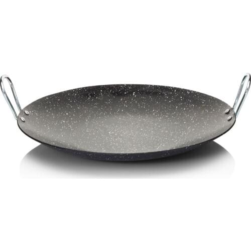 34 CM Matt Black Granite Roasting Plate