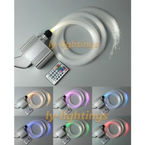 Twinkle stars optic fiber lights DIY optical fiber ceiling light RGBW multi-modes night light Christmas & New year decoration