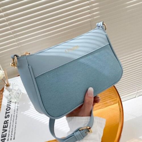 NEW Cowboy Shoulder Messenger Bags Fashionable Ladies Underarm Bag Womens Crossbody Bag Ladies Fashion Chain Handbags