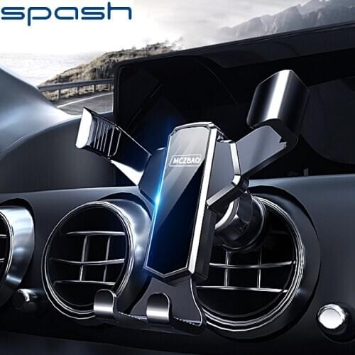 SPASH Mobile Phone Holder for Car Air Vent Mount Car Phone Holder Universal phone clip Bracket