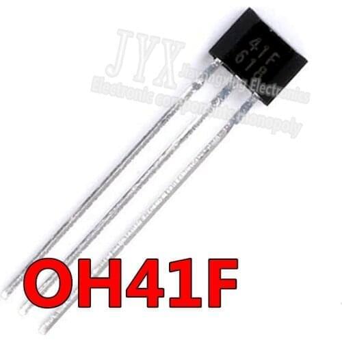 100PCS 41F 0H41 OH41F SH41 SS41F S41 SH41F TO-92S Bipolar Hall Element Sensor Motor Electric Car Motor Hall Sensor