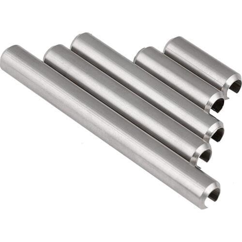 20pcs M3M4*6x8x10-50MM Stainless Steel 304 Elastic Cylindrical Pin Locating Pin Open Pin Spring Pin